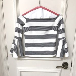 Gianni Bini Off Shoulder Crop Top XS